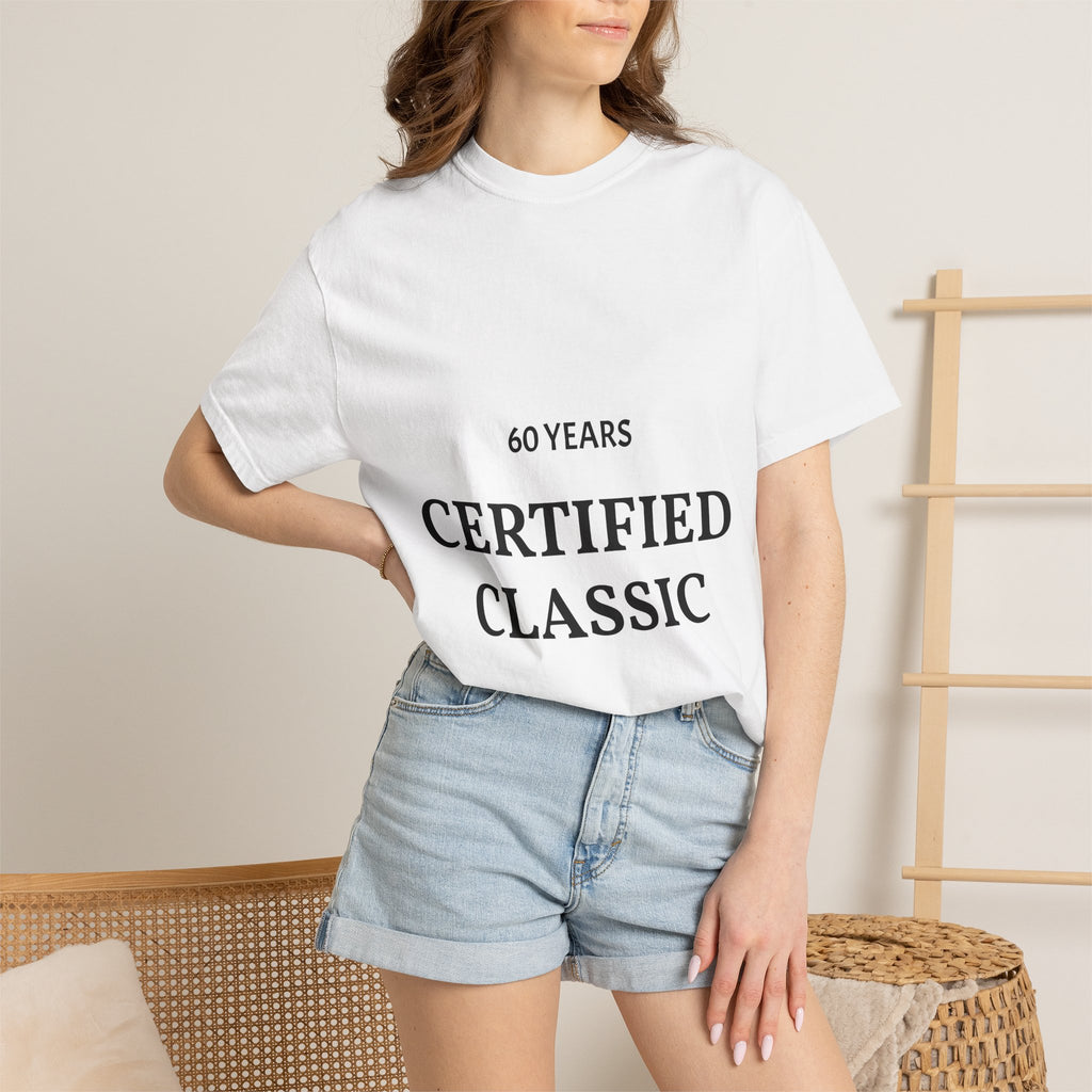 Certified Classic T-Shirt — "60 Years" Anniversary Tee