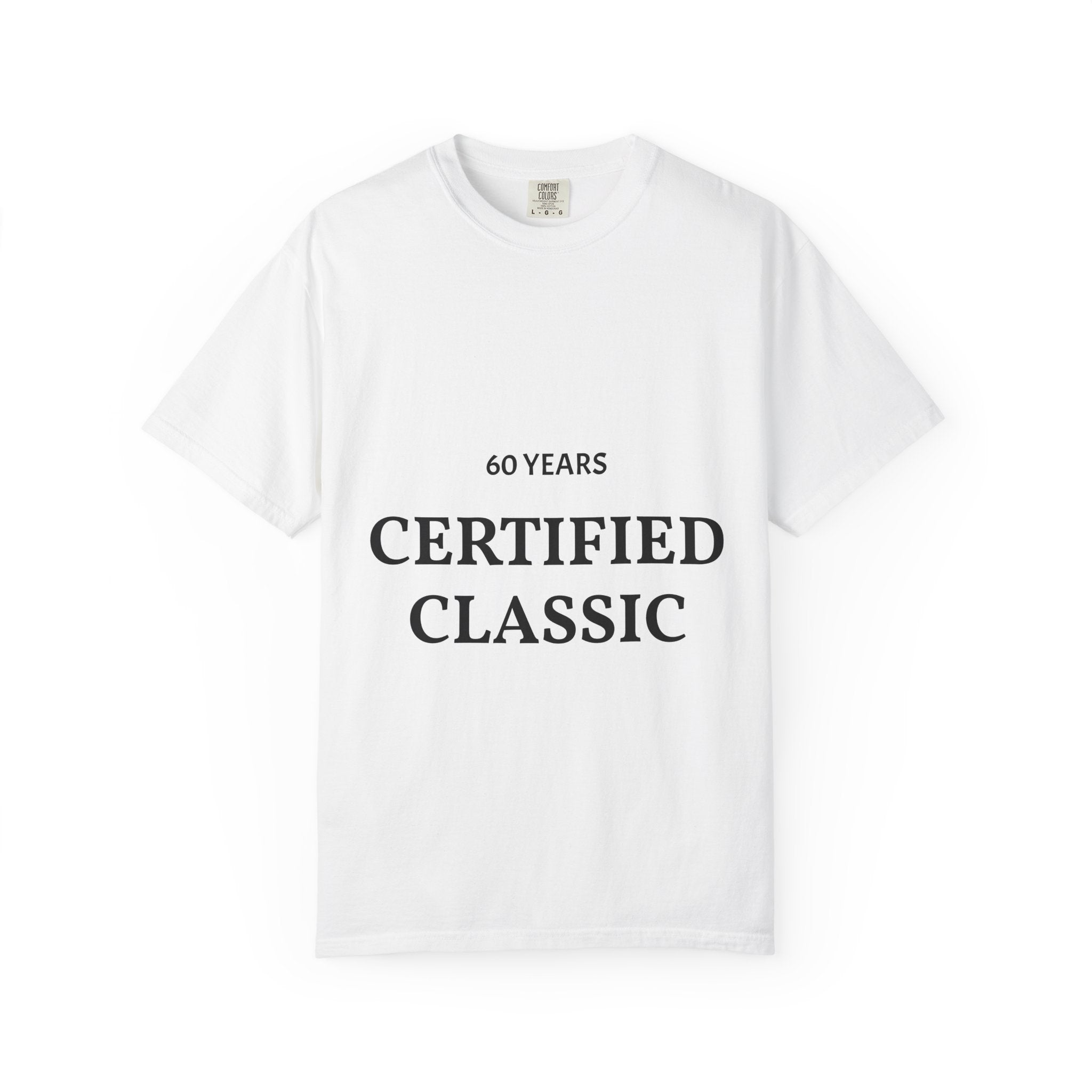 Certified Classic T-Shirt — "60 Years" Anniversary Tee