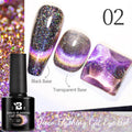 9D Rainbow Cat Magnetic Gel Nail Polish Chameleon Galaxy Effect Magnetic Semi Permanent Soak Off UV Gel Varnish Nail Supplies